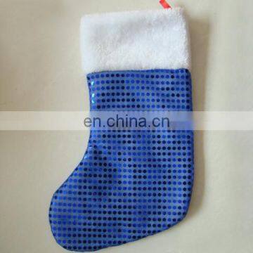 CGS800-1 Christmas Stocking Santa Sequin Socks