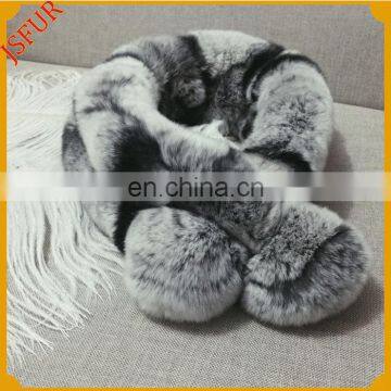 Top quality so warm with real rabbit fur fashion scarf