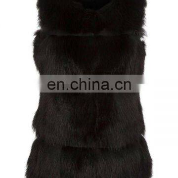 Fox Fur Vest For Women Fashion Ladies' Fox Fur Vest STY.NO.3114