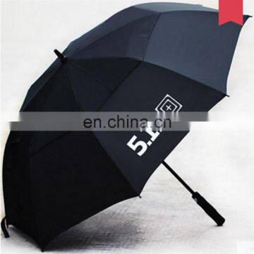 custom logo double layer windproof golf umbrella