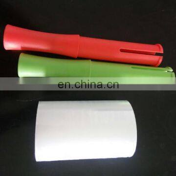 Hand stretch wrap stretch film with handle