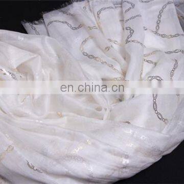 Autumn Winter Women White Fashion Digital Print Pashmina Scarf Worsted Thin Style 200s Cashmere Infinity Scarves Shawl