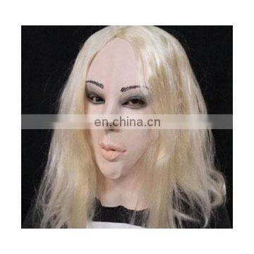 2013 Hot Selling High Quality Huizhou Realistic Latex New Cute Fetish Mask Made in China