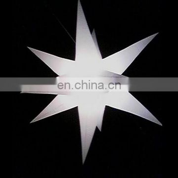 Best Attractive white decoration led light inflatable stars