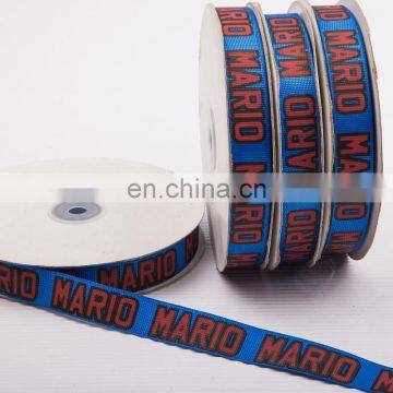 2cm grossgrain ribbon with 2colour printed