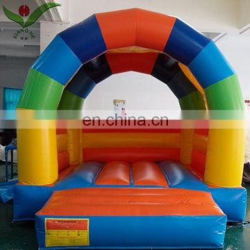 Cheap 10ft kids bouncer jumping castle inflatable rainbow castle