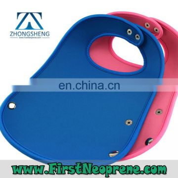 Factory Production 3mm Thick Neoprene Baby Bib Manufacturer