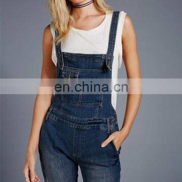 Ladies Sexy Rompers Sexy Blue Demin Jumpsuits Rompers Jumpsuits Women 2016 photo-5