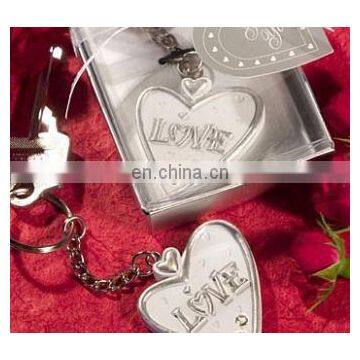 Heart & Love Design Key Chain Favors