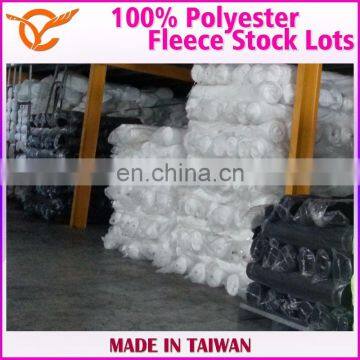 Taiwan Good Quality 100% Polyester Fleece Grip Gloves Textile Stock Lots