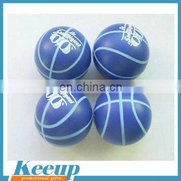 Mini cool promotional Basketball stress ball with logo custom