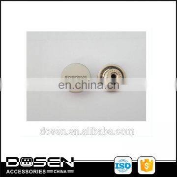 High quality wedding dreaa brass jean buttons zamak material make in china