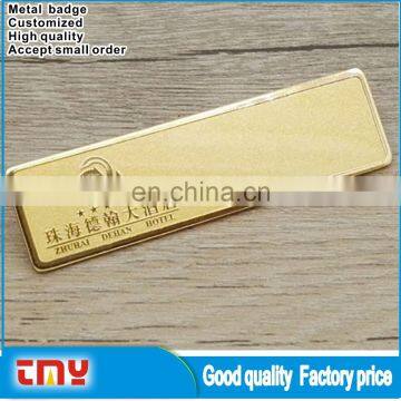 New Promotion Cheap Price Custom Metal Name Badge For Staff From China photo-4