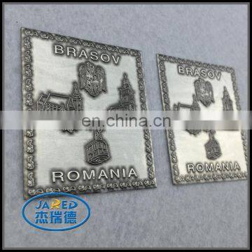 3M Adhesive Square Shape Metal Crafts Aluminum Wine Label photo-2