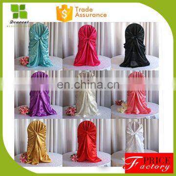 hotel banquet dinner chair cover ,Universal self tie chair covers