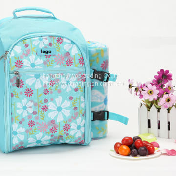 waterproof polyester backpack diaper bag from China