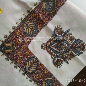 Arab Wool Embroidery Scarf / Arab Scarf / Arab Wool Acrylic Embroidery Scarf / Muslim Hijab Scarf photo-3