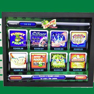 22” game touch monitor with bezel
