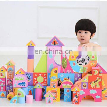 Melors DIY Toy Soft Eva Printed Indian Large Foam Blocks photo-2