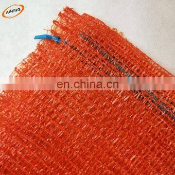 Polyester plastic packing mesh bag for potatoes tomatoes firewood