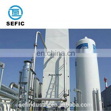 ASU SEFIC-750 Cryogenic Air Separation Plant Liquid Nitrogen Plant Supplied by SEFIC