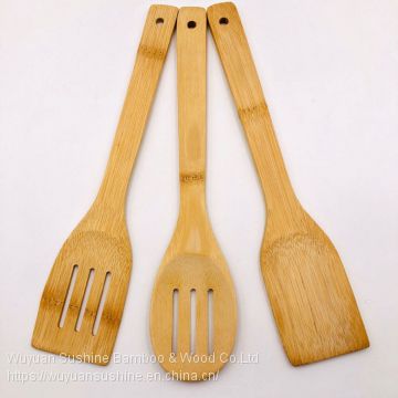 3 Pieces Cutlery for Kitchen, Made of Bamboo