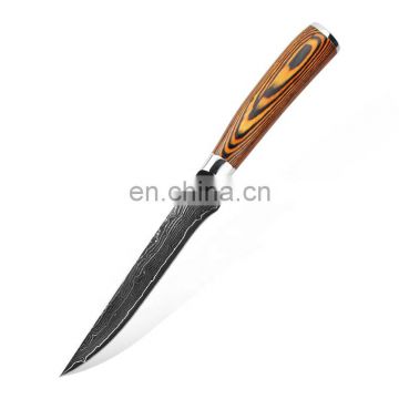 China suppliers professional sharp damascus steel fillet knife