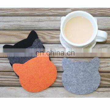 Factory Wholesale Cheap Christmas Felt Glass Coaster photo-4