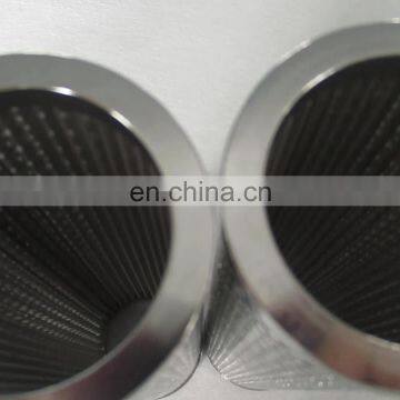 Stainless Steel 304 Wire Mesh Pleated Metal Filter Element with Threaded interface