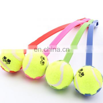 Outdoor sport interactive pet tennis ball launcher toy dog ball thrower