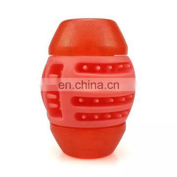 2021 Amazon Hot Selling Big Dog Toy Effective Teeth Cleaning Kibble Dispenser Pet Interactive Toys for Dogs photo-3