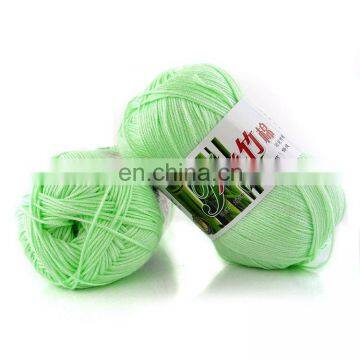 China Hot Sale Dyed Pattern Bamboo Cotton Blended Yarn Bamboo Cotton Thread Bamboo Yarn photo-2