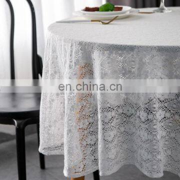 Vintage Round Lace Tablecloth Wholesale Lace Tablecloth Custom Wedding Tablecloth