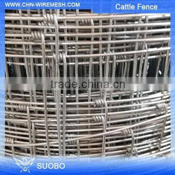 Best Price Cattle Fence Grassland Fence Cattle Mesh Wire Fences For Farms