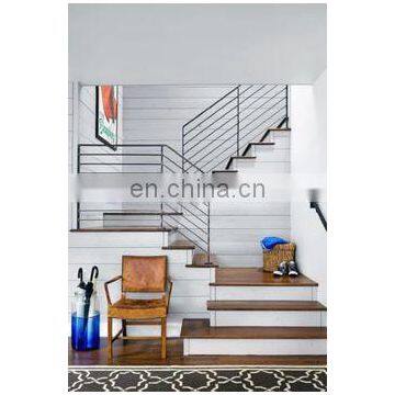 Top Class Aluminium Stainless Steel Stairs Indoor Design Pillars Post With Black Golden Colour photo-5