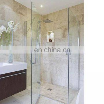 Hot selling fashionable Frameless Tempered Glass Square Shower Room