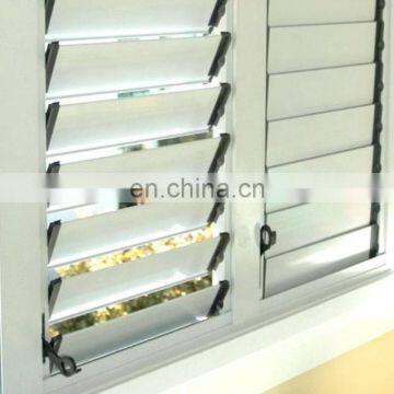 Best selling shutter window glass security jalousie wholesale