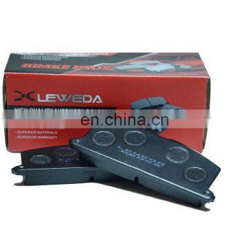 Factory Sale LEWEDA Brand Top Quality Brake Pad in Ceramic or Semimetal for Japanese car Korean Car