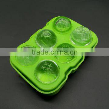 4/6/8 Cavity Reusable Ice Cube for Drink, Square / Round Shape Silicone Ice Cube Tray photo-2