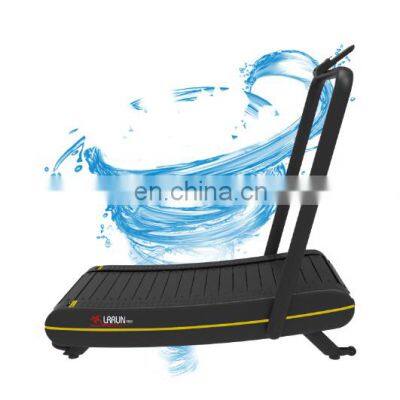 A new fitness air runner manual treadmill mini  home use self power running machine foldable curve treadmill walking machine