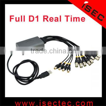 8 Channel Real Time H.264 Usb DVR Surveillance System