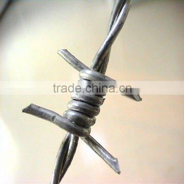 green PVC coated cross razor wire