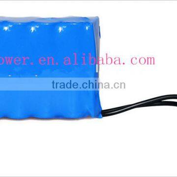 customized 18650 lithium ion rechargeable battery pack 12v DC li-ion battery for Solar Power System/LED Panel Light