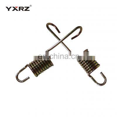 Original Quality Stainless Steel Gold Color Zinc Plated Coil Brake Return Pedal for CG Motorcycle Brake Shoe Spring