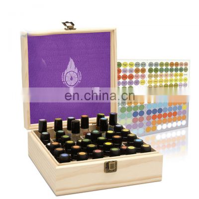 Hot sale unfinished packaging doterra wooden essential oil box