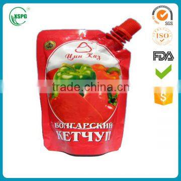 China origin qualified supplier baby food pouch with spout