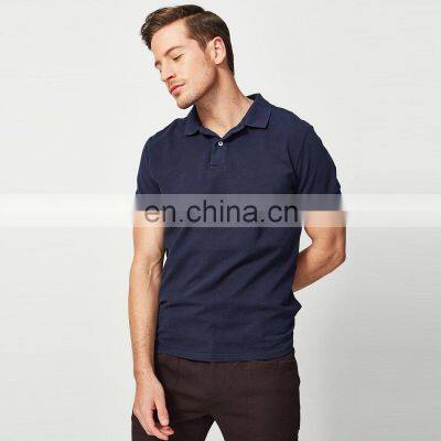 Mens Custom Plain Cotton Golf Polo T Shirt