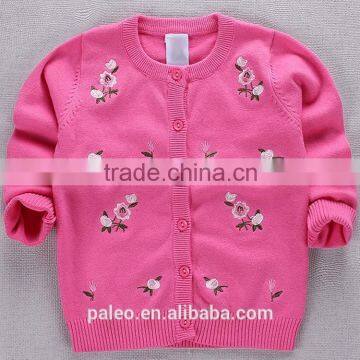 Factory price for sale Knitted cotton latest fashion cardigan for little gilrs