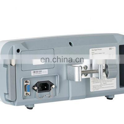 Hot Selling Large LCD Screen Hospital Electric Volumetric Single Syringe Pump for Patients photo-2