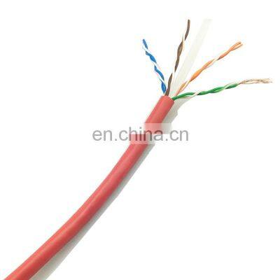 Hot Selling 0.5mm Cat 5 Cable Manufactures 4pr 24awg Utp Cat5 Network Cable